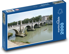 Rom - Brücke Puzzle 2000 Teile - 90 x 60 cm