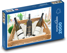 the wine bottle Puzzle 2000 pieces - 90 x 60 cm