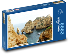 Príroda - pobrežie Puzzle 2000 dielikov - 90 x 60 cm