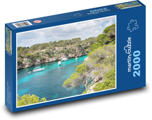 Malorka - záliv Puzzle 2000 dílků - 90 x 60 cm