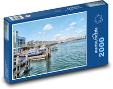 Scheveningen - Holandia, Zatoka Puzzle 2000 elementów - 90x60 cm