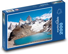 Chile - Fitzroy národní park Puzzle 2000 dílků - 90 x 60 cm
