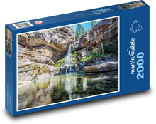 Wodospady - rzeka Puzzle 2000 elementów - 90x60 cm