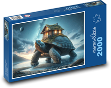 Obrovská korytnačka Puzzle 2000 dielikov - 90 x 60 cm