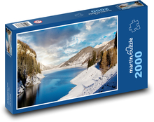 Švýcarsko - hory Puzzle 2000 dílků - 90 x 60 cm
