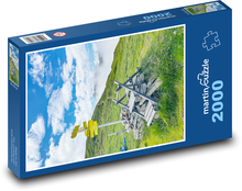 Hory - informační tabule Puzzle 2000 dílků - 90 x 60 cm