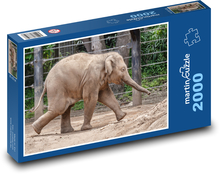 Elephant Puzzle 2000 pieces - 90 x 60 cm