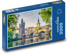 Praha - most Puzzle 2000 dílků - 90 x 60 cm