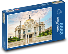 Palác - Mexico Puzzle 2000 dílků - 90 x 60 cm