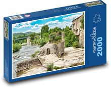 Ruiny města Puzzle 2000 dílků - 90 x 60 cm