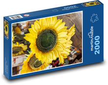 Sonnenblumen Puzzle 2000 Teile - 90 x 60 cm