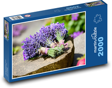 Levanduľová kytica Puzzle 2000 dielikov - 90 x 60 cm