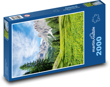 Łąka kwiatów Puzzle 2000 elementów - 90x60 cm