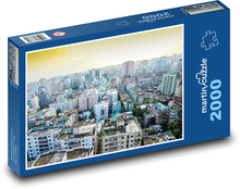 Banani - Bangladéš Puzzle 2000 dielikov - 90 x 60 cm