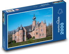 Hrad Rumbeke - Belgie Puzzle 2000 dílků - 90 x 60 cm