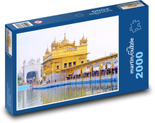 Zlatý chrám - Harmandir Sahib, India Puzzle 2000 dielikov - 90 x 60 cm