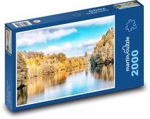 Jesenná krajina Puzzle 2000 dielikov - 90 x 60 cm