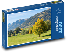 Venkovská příroda Puzzle 2000 dílků - 90 x 60 cm