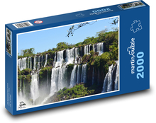 Wasserfall - Fluss Puzzle 2000 Teile - 90 x 60 cm