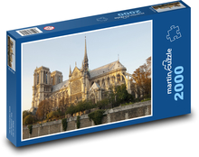 Notre Dame - Paríž Puzzle 2000 dielikov - 90 x 60 cm