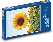Sonnenblumen Puzzle 2000 Teile - 90 x 60 cm