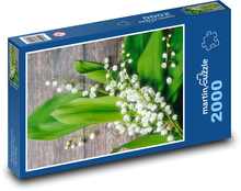 Maiglöckchen - Blumen Puzzle 2000 Teile - 90 x 60 cm