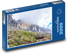 Dolomity - Jižní Tyrolsko Puzzle 2000 dílků - 90 x 60 cm