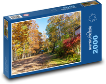 Poľná cesta  Puzzle 2000 dielikov - 90 x 60 cm