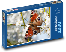 Motýl  Puzzle 2000 dílků - 90 x 60 cm