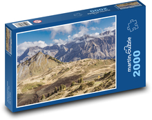 Hory - príroda Puzzle 2000 dielikov - 90 x 60 cm