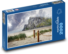 Küstenlandschaft - Sturm über dem Meer Puzzle 2000 Teile - 90 x 60 cm