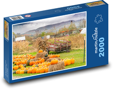 Tekvica - jeseň Puzzle 2000 dielikov - 90 x 60 cm