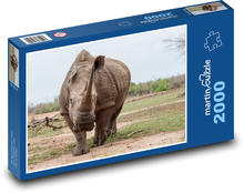 Nosorożec w Afryce Puzzle 2000 elementów - 90x60 cm