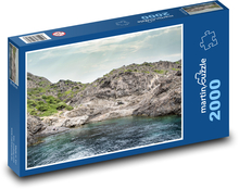 Španělsko - Costa Brava Puzzle 2000 - 90x60 cm