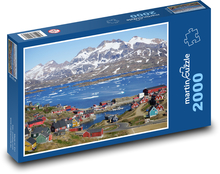 Tasiilaq - Grenlandia Puzzle 2000 elementów - 90x60 cm