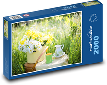 Daisies - summer flowers Puzzle 2000 pieces - 90 x 60 cm