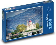 Monastery - mountains, Greece Puzzle 2000 pieces - 90 x 60 cm