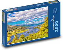 Szkocja - krajobraz Puzzle 2000 elementów - 90x60 cm