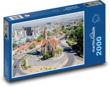 Kostel - Namibie Puzzle 2000 dílků - 90 x 60 cm