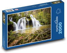 Vodopád - kaskáda Puzzle 2000 dielikov - 90 x 60 cm