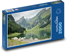 Bergsee Puzzle 2000 Teile - 90 x 60 cm