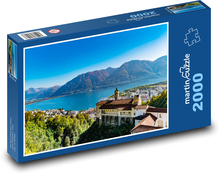 Madonna del Sasso - Schweiz Puzzle 2000 Teile - 90 x 60 cm
