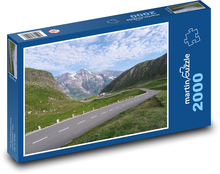 High mountain road Puzzle 2000 pieces - 90 x 60 cm