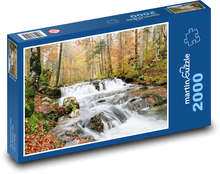 Herbst - Bach, Natur Puzzle 2000 Teile - 90 x 60 cm