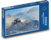 Winter Landscape - Castle Puzzle 2000 pieces - 90 x 60 cm