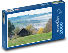 Landscape - nature, hay Puzzle 2000 pieces - 90 x 60 cm