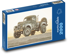 wagon towarowy Puzzle 2000 elementów - 90x60 cm