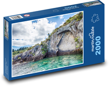 Nový Zéland - skalná maľba Puzzle 2000 dielikov - 90 x 60 cm