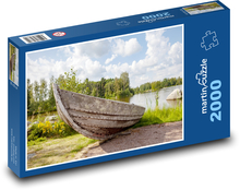 Boot - See Puzzle 2000 Teile - 90 x 60 cm