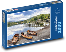 Jezero v Ambleside - Anglie Puzzle 2000 - 90x60 cm